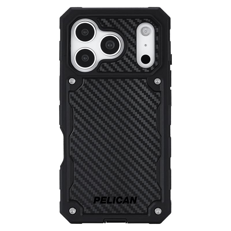Pelican - Shield MagSafe Case with Holster for Apple iPhone 17 Pro Max - Carbon Fiber