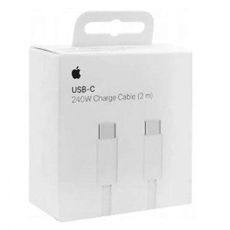 Apple OEM | 6ft, USB-C to USB-C Woven Braided Cable | Supports Charging Of Up To 240 Watts