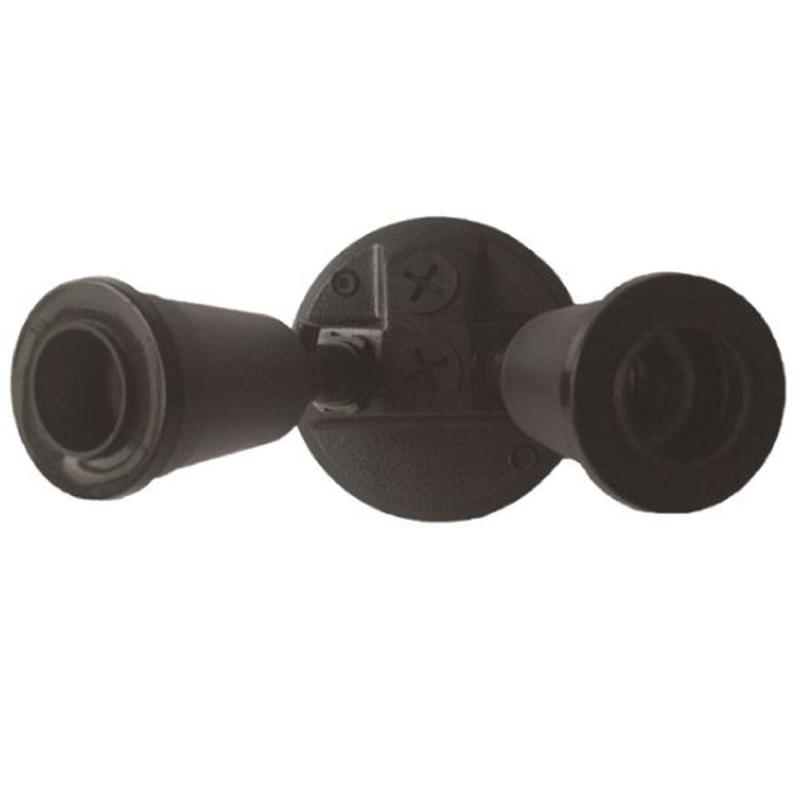 HOUSEWATCH Twin PVC Lamp Holder Pack - Black