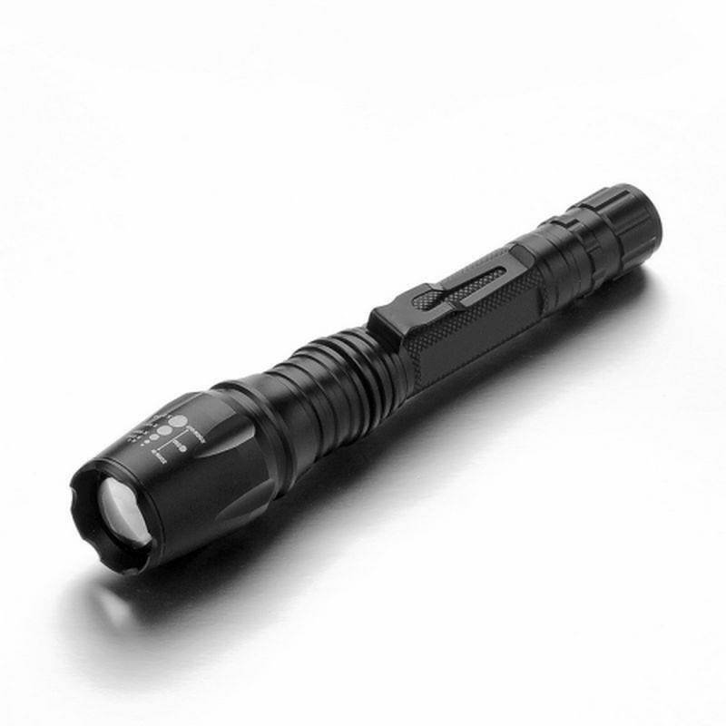 Zoomable LED Flashlight 5 modes - Long