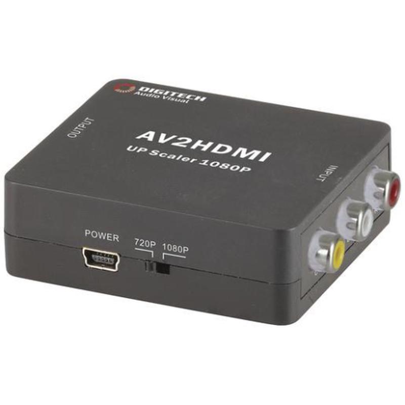 Composite AV to HDMI Converter