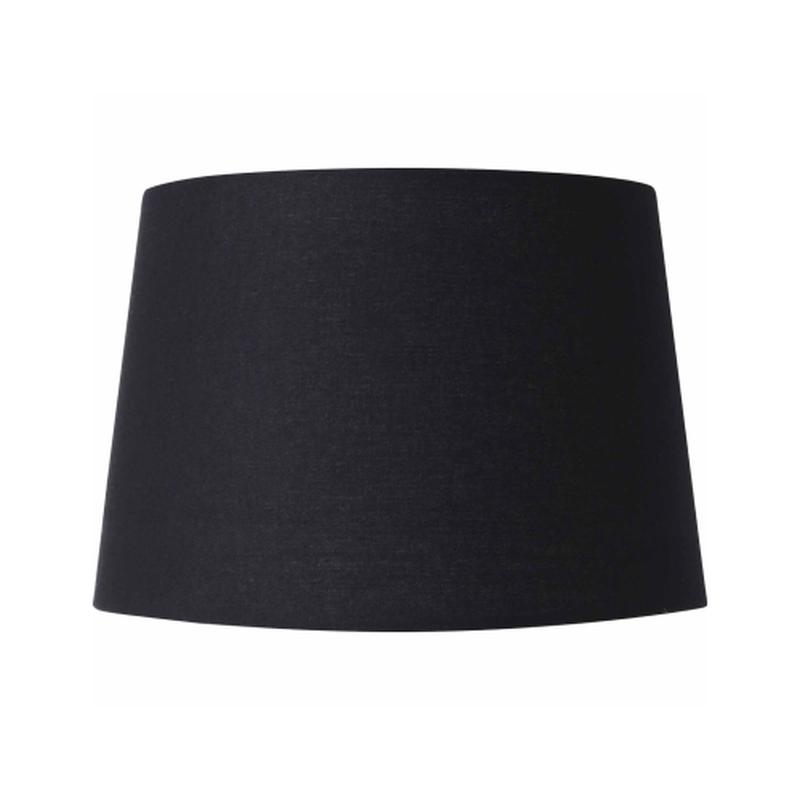 Orbit Lighting Small Linen Shade - Black