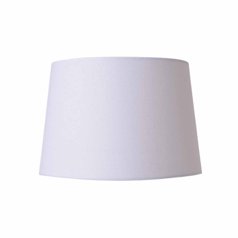 Orbit Lighting Small Linen Shade - White