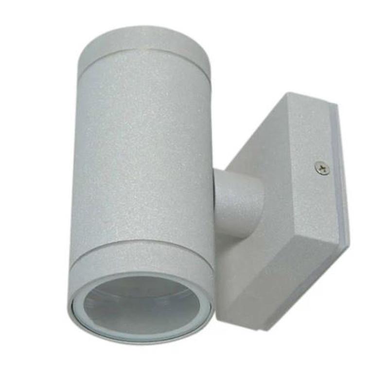 Orbit Lighting Up/Down Wall Light - Mercury Round Silver