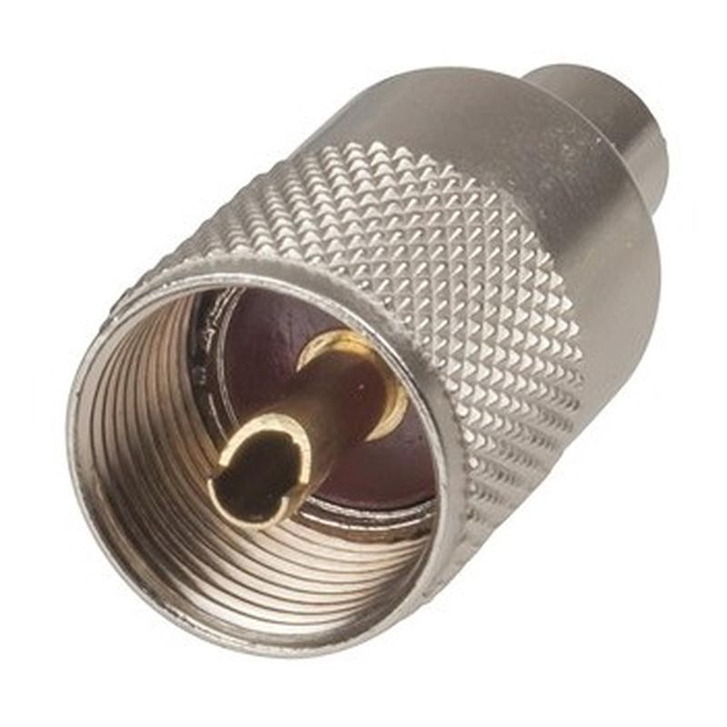 PL259 Plug For RG58 cable - solder