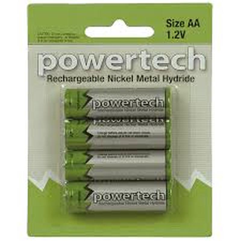Powertech Rechargeable AA Ni-MH Battery 2500mAh - 4 Pack