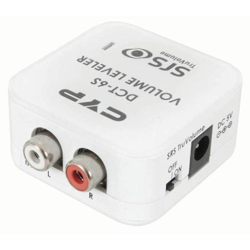 RCA Stereo Audio Signal Volume Leveller