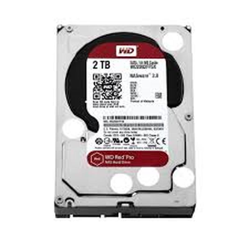 WD Pro SATA 3.5" 2TB 7200RPM 128MB NAS Hard Drive - Red