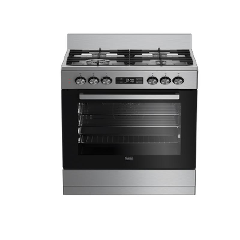 Beko 81L Free Standing Oven with 4 Zone Gas Cooktop