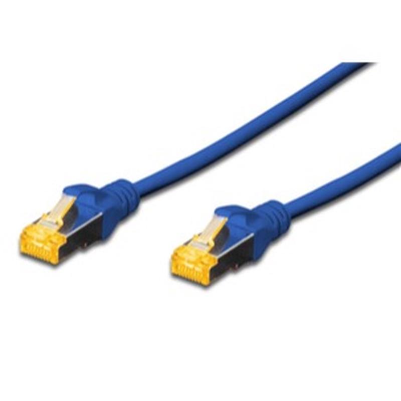 Digitus S-FTP CAT6A Patch Lead - 1M Blue