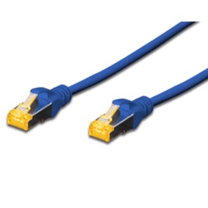 Digitus S-FTP CAT6A Patch Lead - 3M Blue