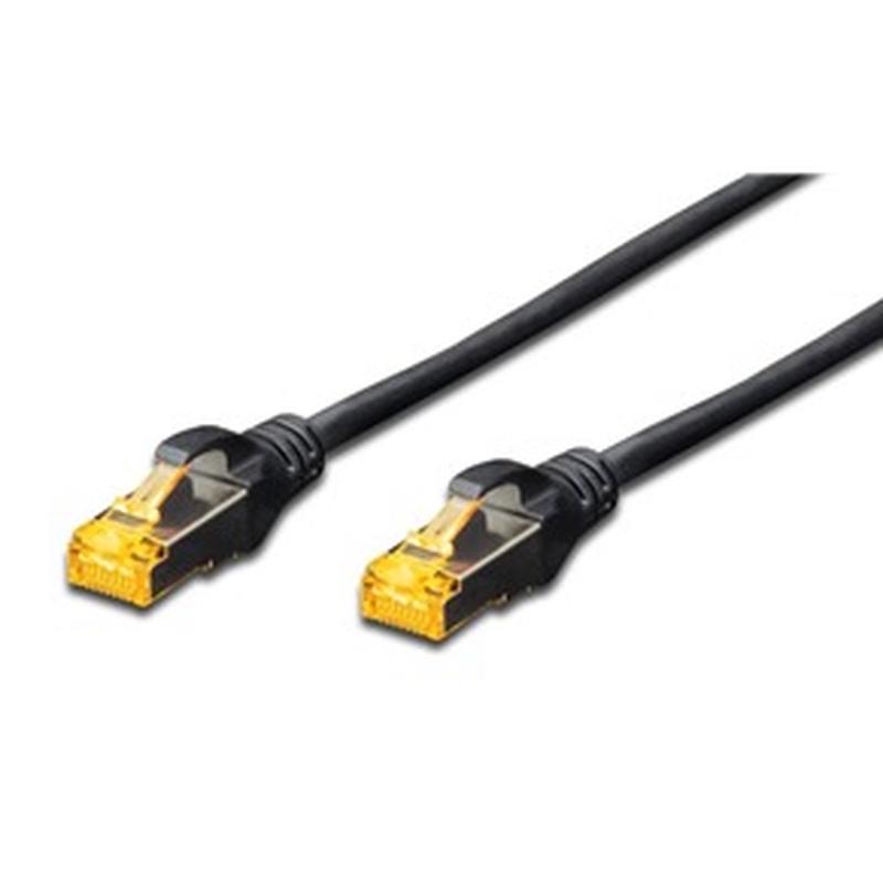 Digitus S-FTP CAT6A Patch Lead - 5M Black