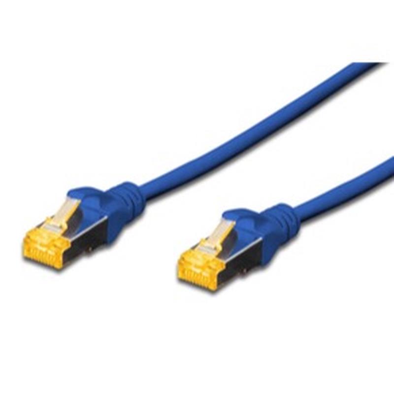 Digitus S-FTP CAT6A Patch Lead - 5M Blue