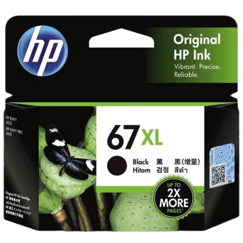 HP 67XL Black Ink Cartridge