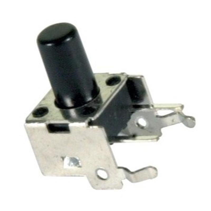 Tactile Switch 12VDC 50mA SPST Right-Angle 6mm Micro