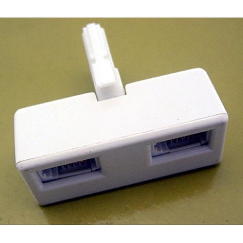 Telephone Double Adaptor - BT Plug M-FF
