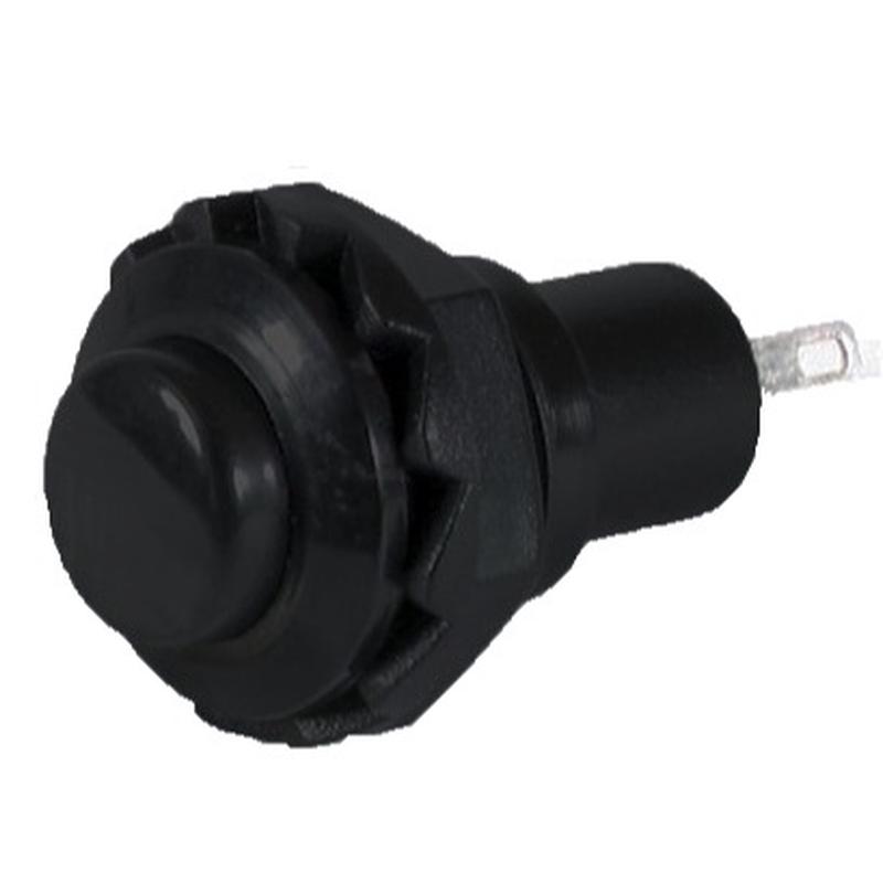 Pushbutton Switch 250V 1.5A SPST momentary black
