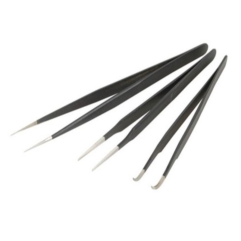 Stainless Steel Tweezer Set - ESD safe