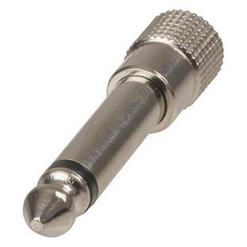 Adaptor 3.5mm Mono Socket to 6.5mm Mono Plug