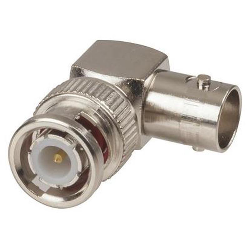 Adaptor BNC Plug to BNC Socket Right Angle