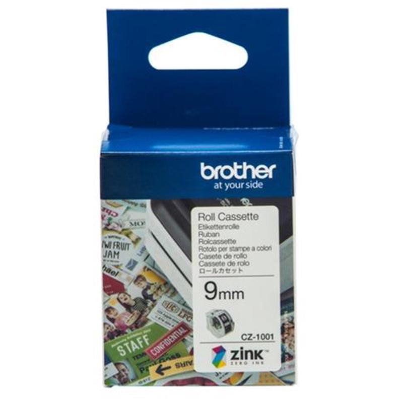Brother CZ-1001 9mm Printable Roll Cassette