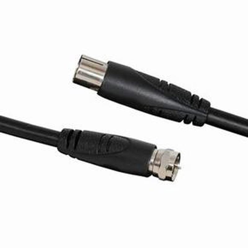 Lead F Plug to TV Coaxial Plug - 5m