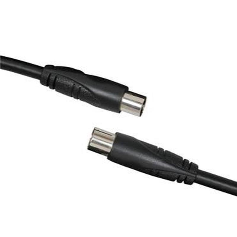 Lead TV Coaxial Plug to TV Coaxial Socket - 5m