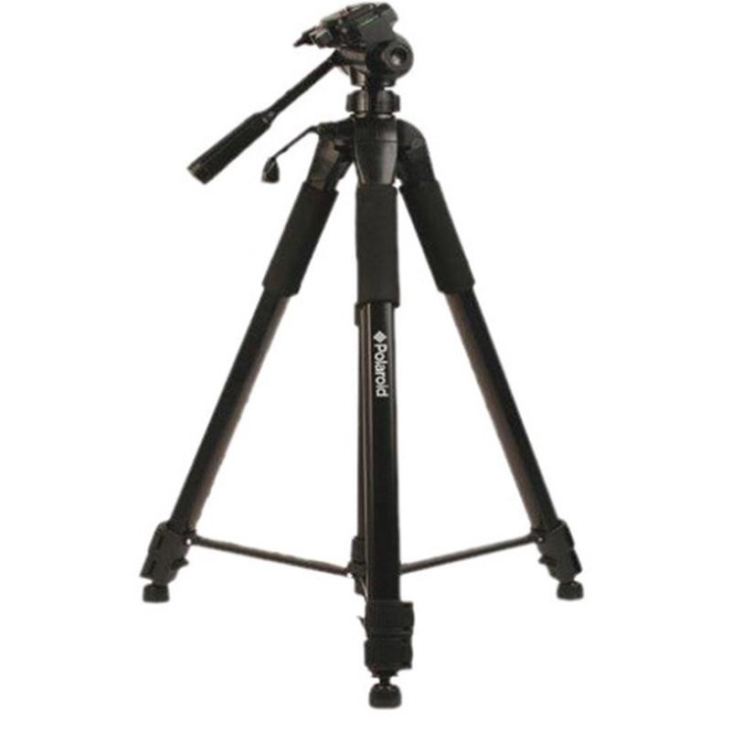 Polaroid 72" Tripod w/3-Way Pan/Tilt Head (Black)