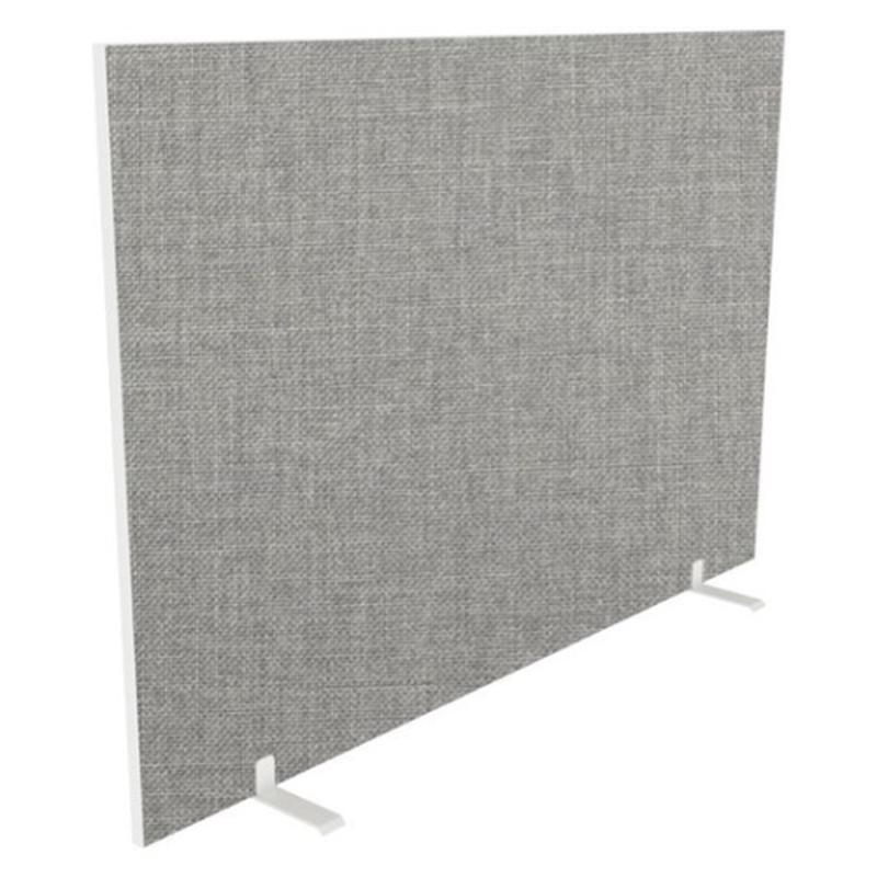 System 25 Freestanding Screen With Feet 1500mm Gyro/Glacier