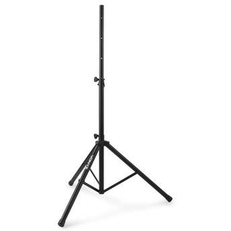 Vonyx Speaker Stand - Black Aluminium Max Height: 2m