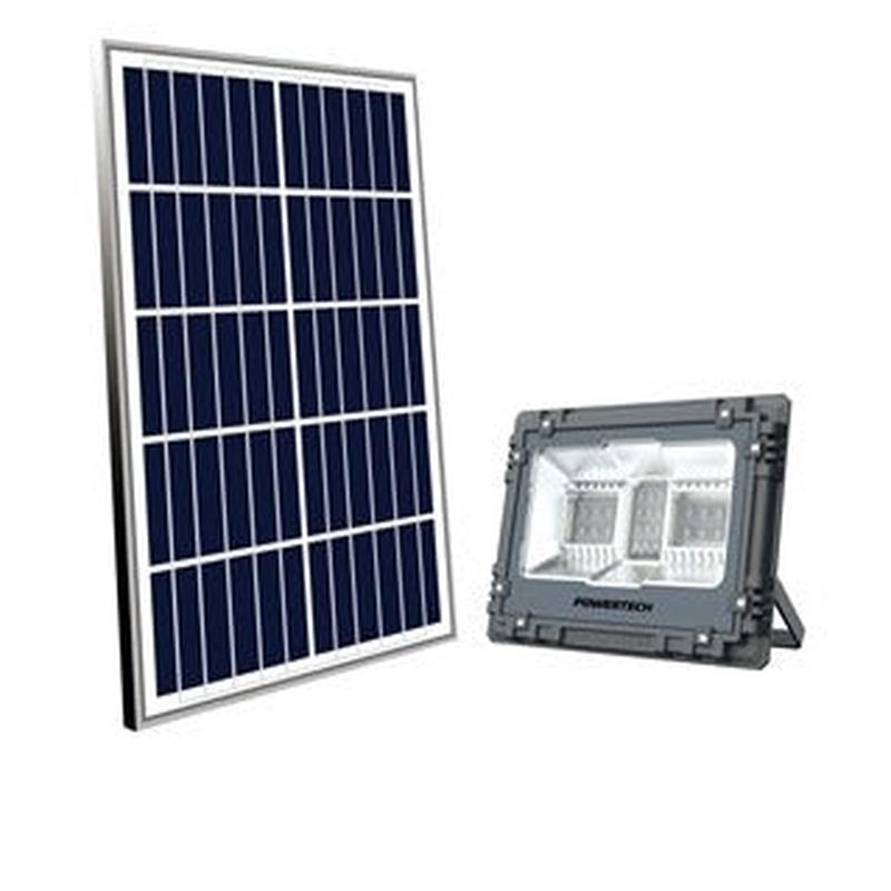 60W Solar Rechargeable RGB LED Flood Light