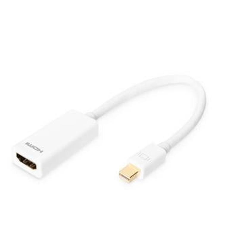 Digitus mini DisplayPort v1.1 (M) to HDMI Type A (F) 0.15m Adapter