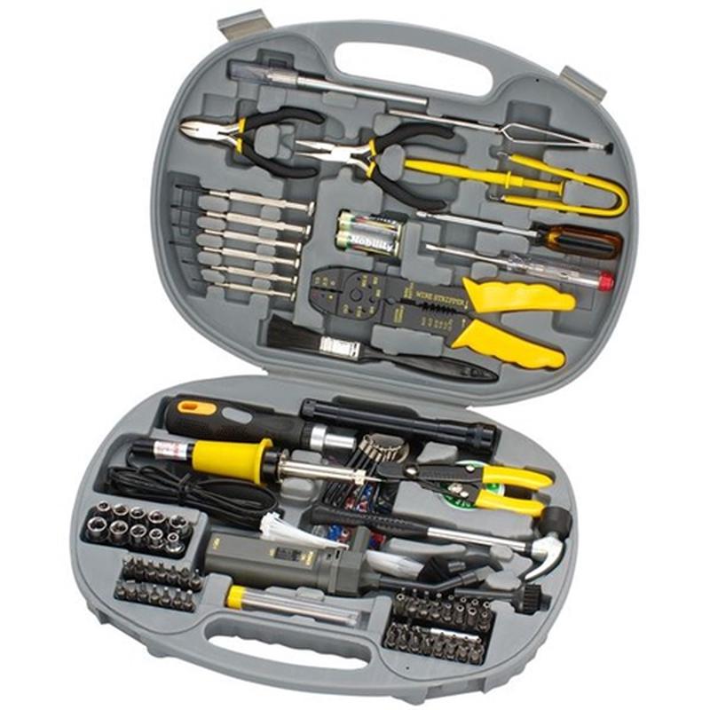 Sprotek 145 Piece Computer Tool Kit Includes Tamper Screw Bits