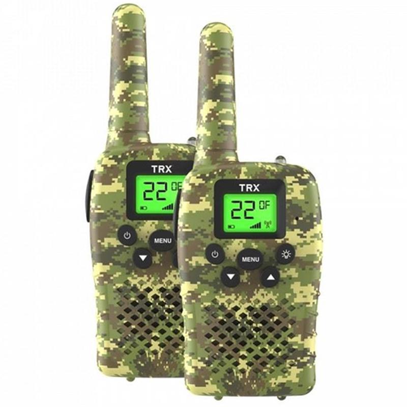 TRX 0.5W Compact UHF CB Radio Green Camo 2 Pack