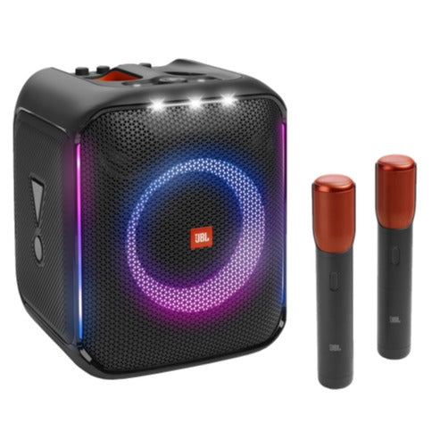 JBL Encore PartyBox Speaker inc 2 Wireless Mics