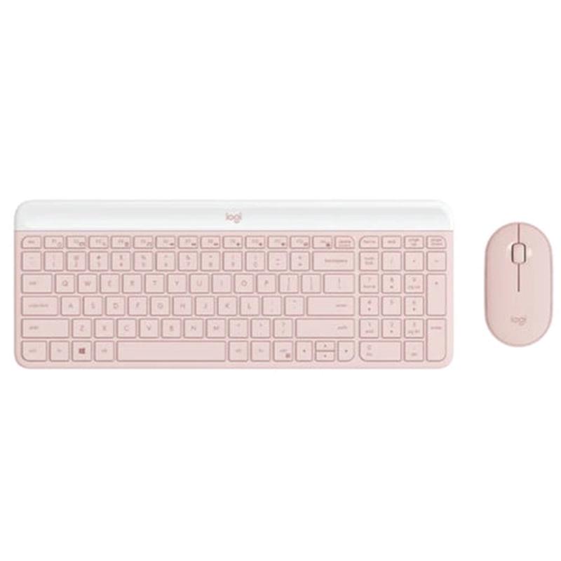 Logitech MK470 Slim Wireless Desktop Kit - Rose