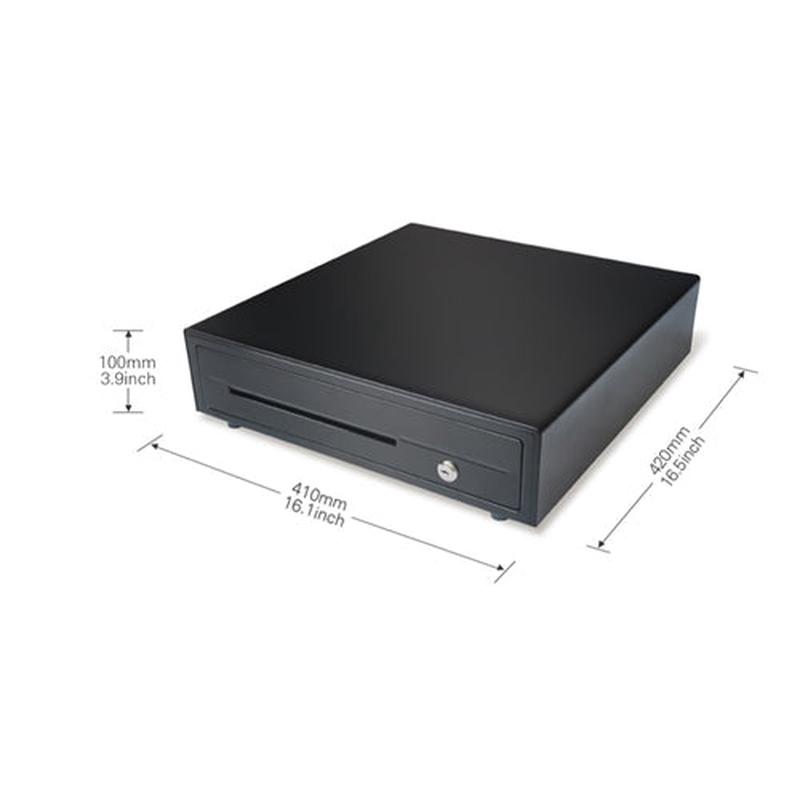 Maken CK-410 Cash Drawer H/D 24V Black