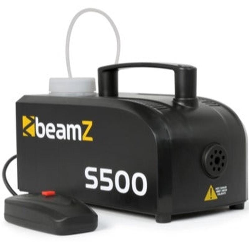 Beamz Smoke Machine 500 Watt incl 250ml Fluid