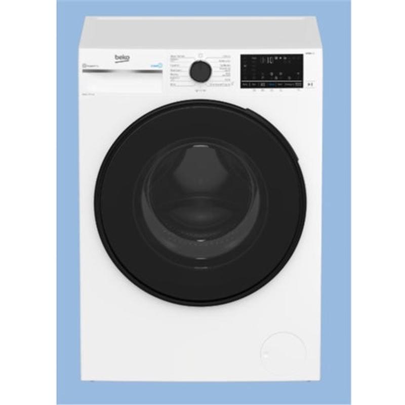 Beko BFLB1020W 10kg Connected Front Load Washing Machine with Steam (White) WIFI