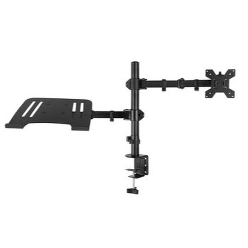 CMA10L Single Monitor Arm 13- 32 with Laptop stand