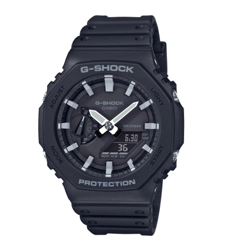 G-Shock GA2100-1A Basic Analogue Digital Watch Black/Grey