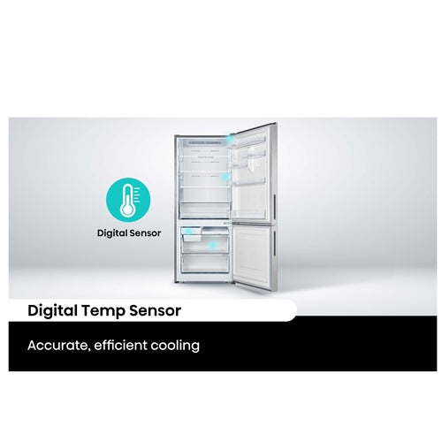 Hisense 417L Fridge Freezer Bottom Mount