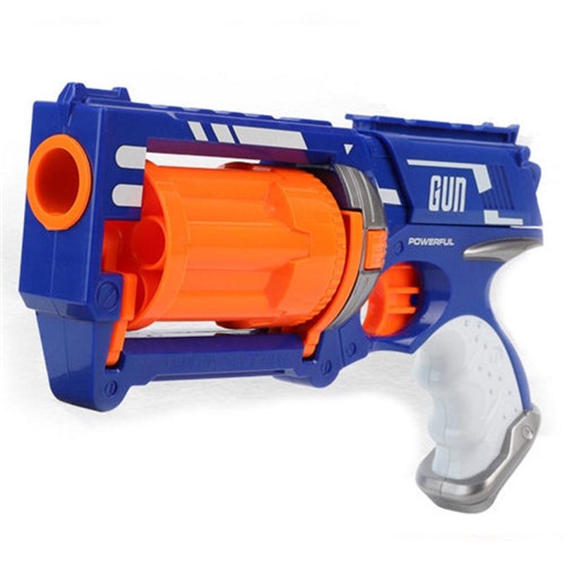 KidsPlay Toy Revolver w Foam Bullets