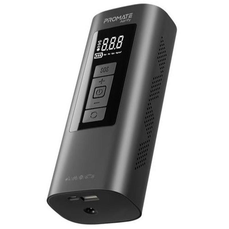 PROMATE 150PSI Portable 4in1 Air Compressor with 6000mAh Power Bank.