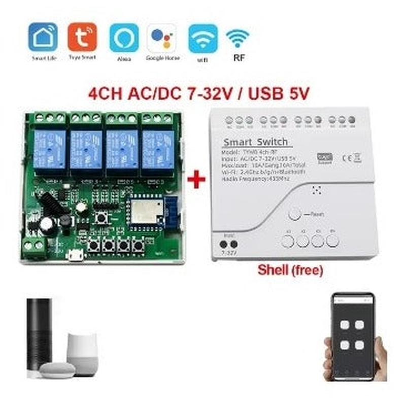 Smart Switch 4CH DC 7-32V