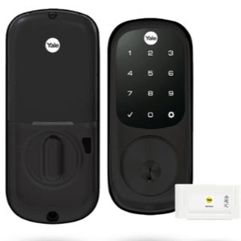 YALE ASSURE KEYED DIGITAL DEADBOLT MATT BLACK