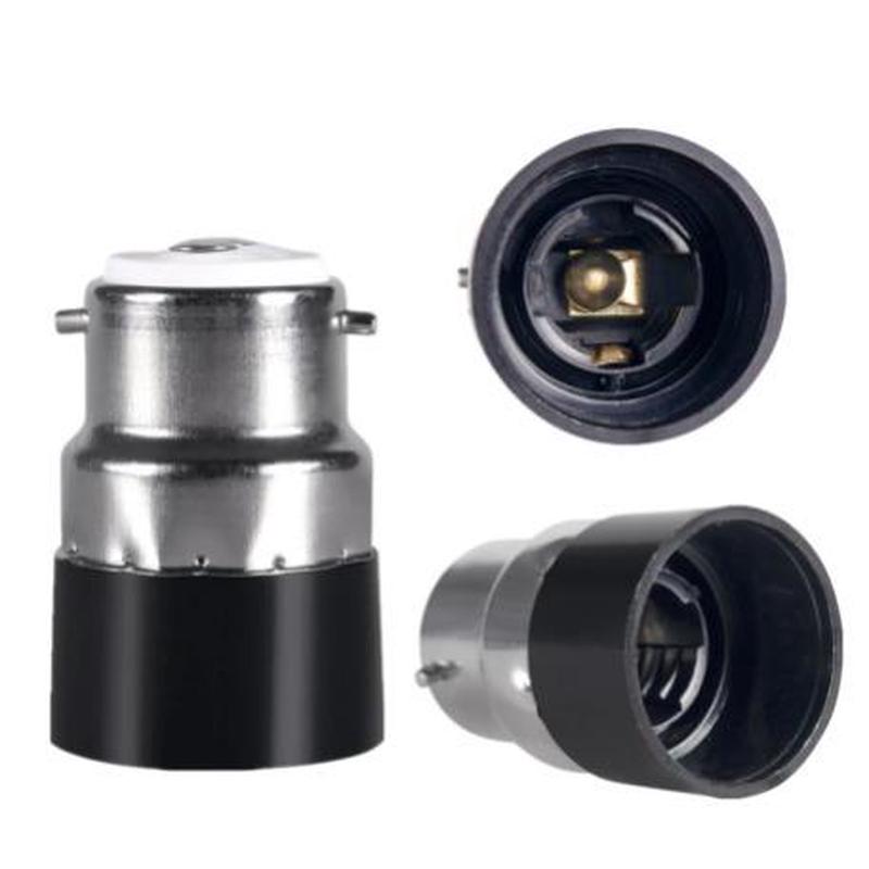 B22 Bayonet to E14 Screw Adapter