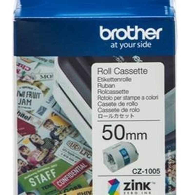 Brother CZ-1005 50mm Printable Roll Cassette