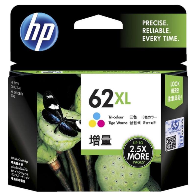 HP 62XL Tri-Colour High Yield Ink Cartridge