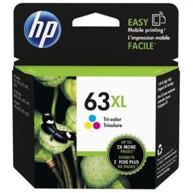 HP 63XL Tri-Colour High Yield Ink Cartridge